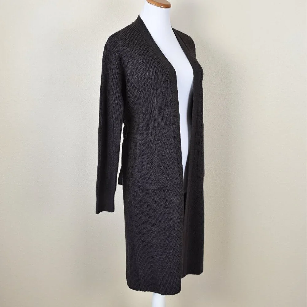 Athleta Scenic Wrap Cardigan Sweater Brown - XS - Picture 3 of 10